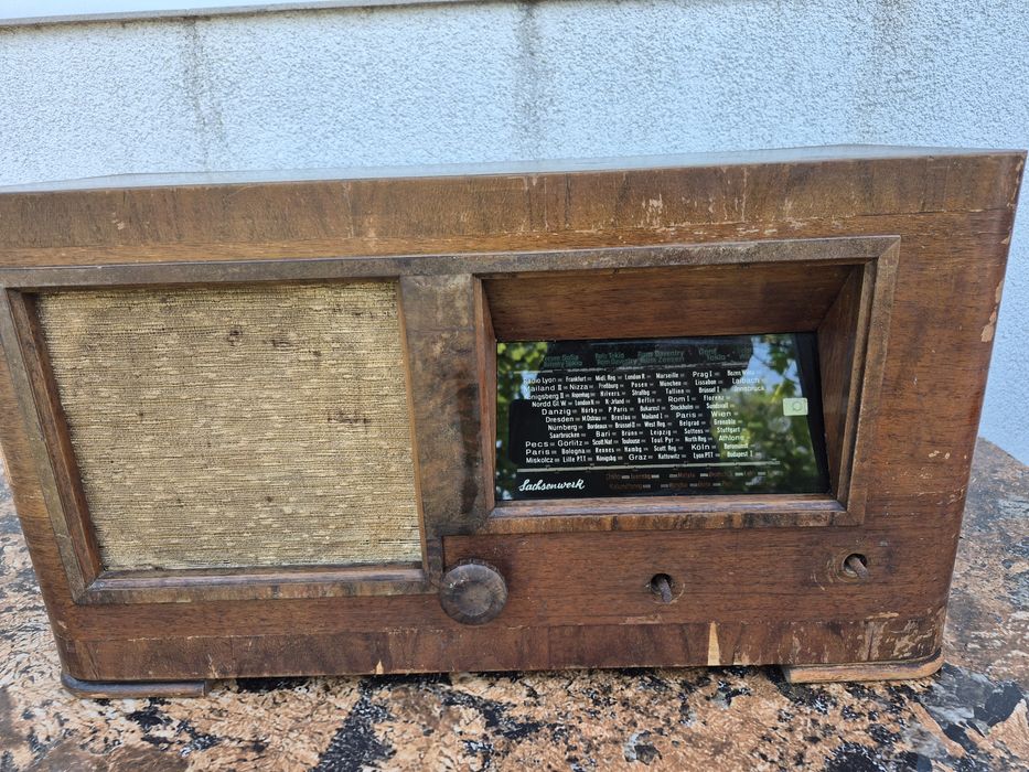 Radio cu lampi Olimpia 383 wk made in Germany fabricat in 1937