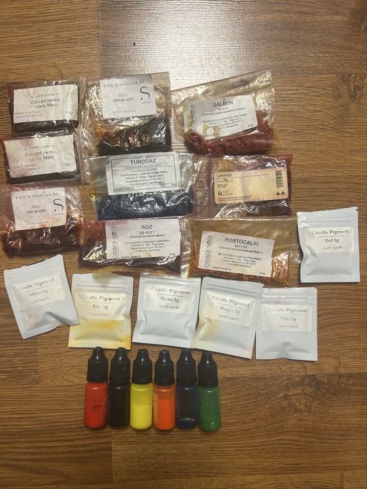 Coloranti confectonare lumanari