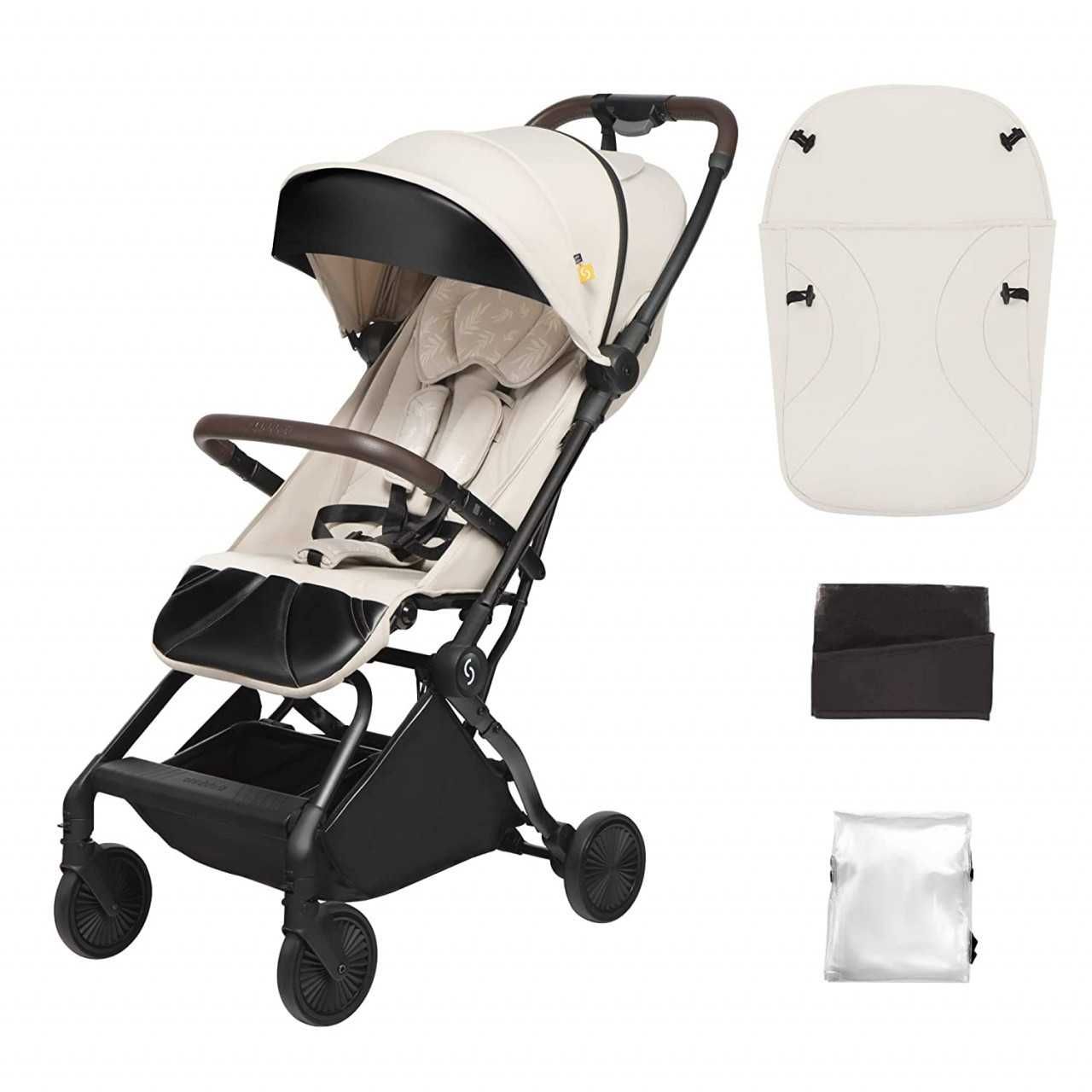 Carucior sport pliabil Skiddou Espoo+ Vanilla Delight,Beige