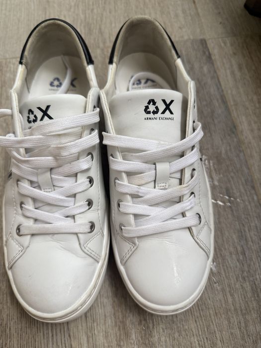 Бели кецове Armani AX