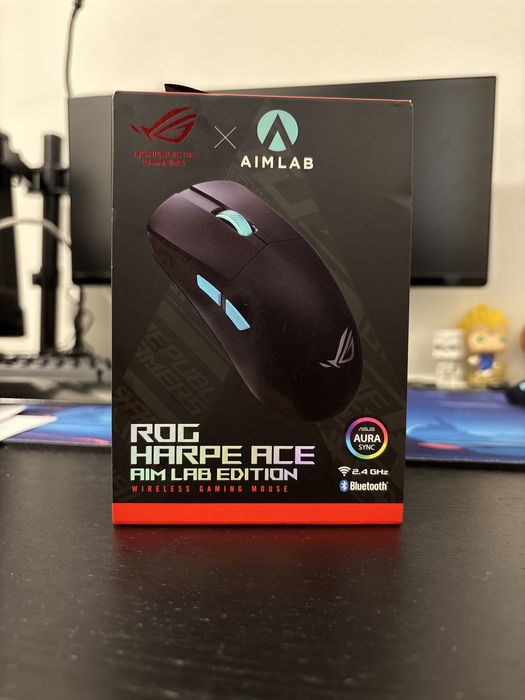 Mouse Wireless ROG Harpe ace aim lab edition
