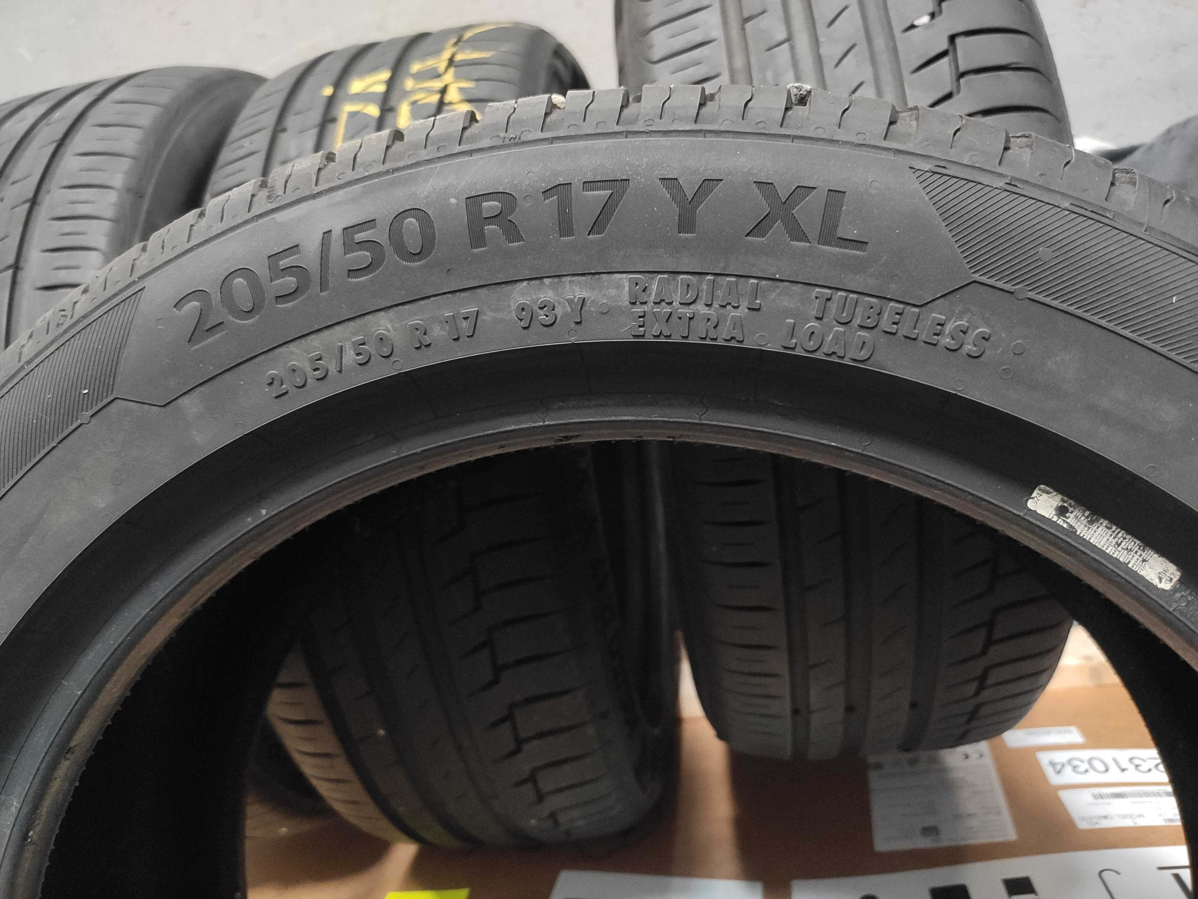 3 Continental  1 Barum размер 205/50 R17 YXL летни