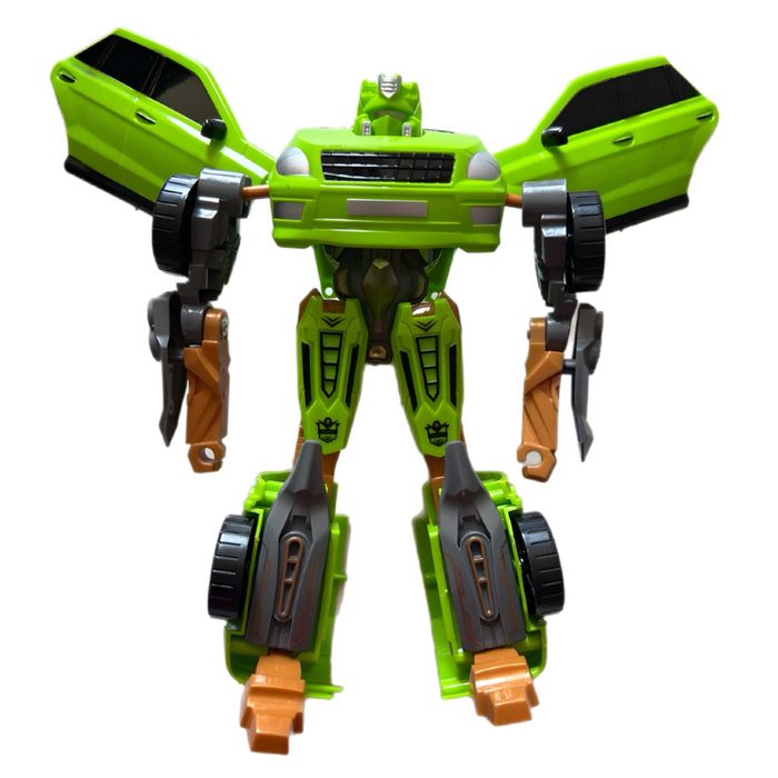 Robot Transformabil, 2 in 1, masina si robot cu accesorii incluse