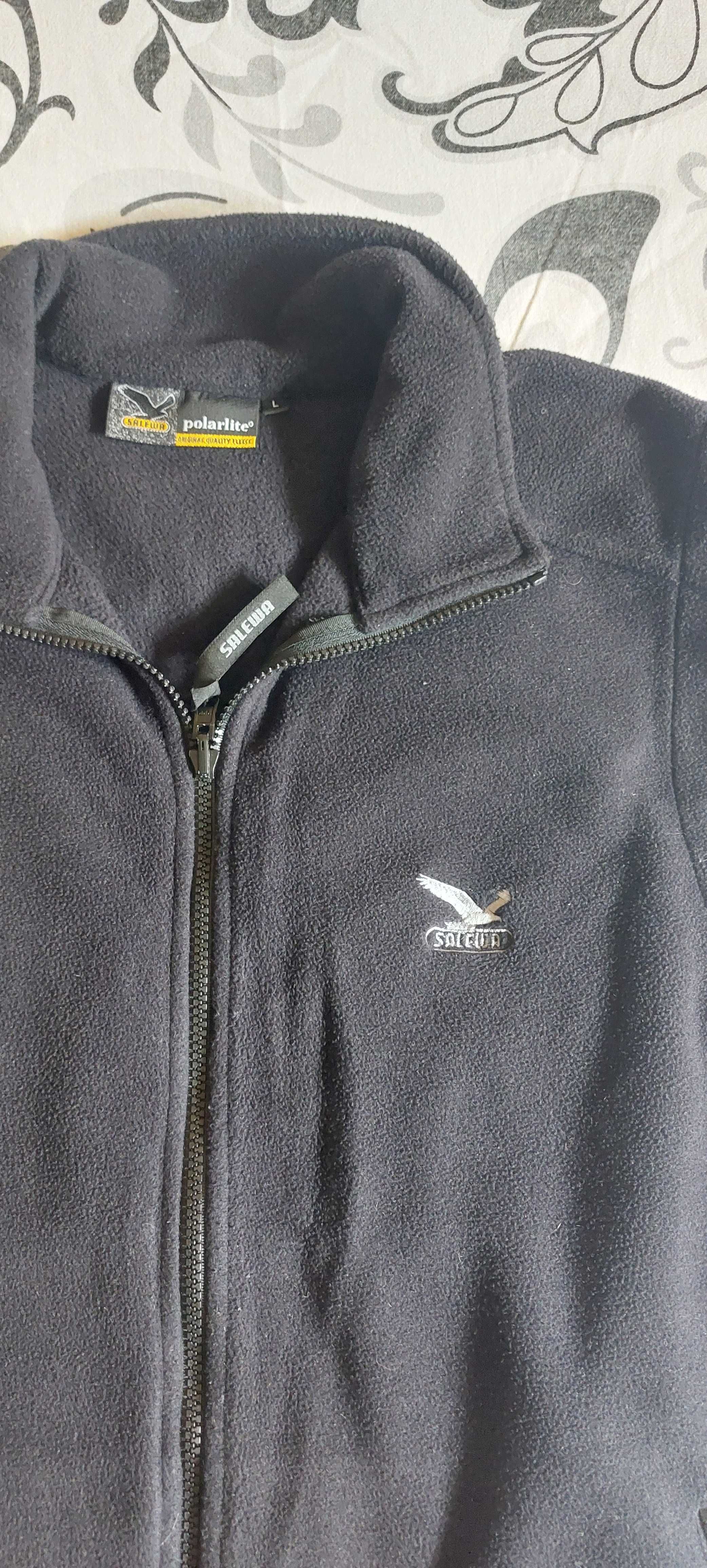 Поларена блуза Mountain Hardwear, поларен елек Salewa и блуза Swix