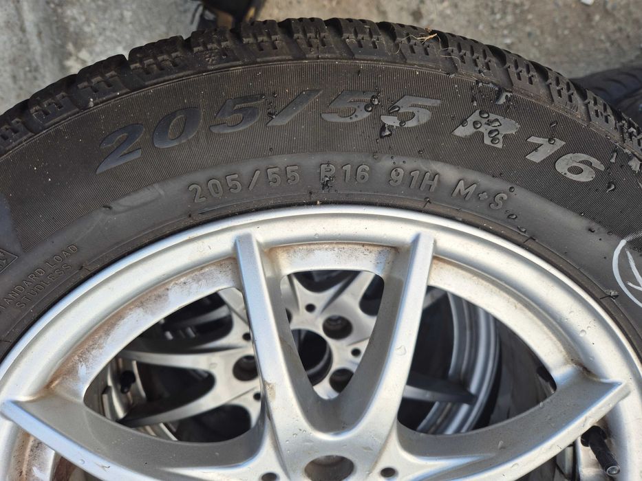 Roti Jante + Anvelope IARNA 205/55/16 OE Mercedes A Class B Class