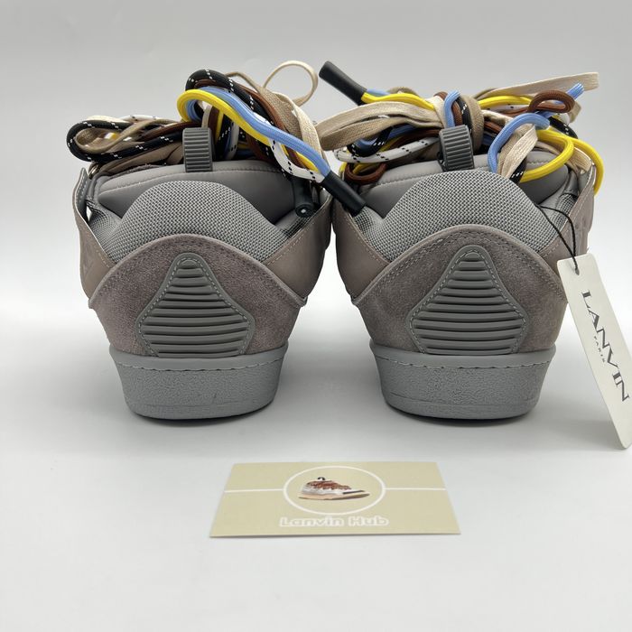 Lanvin Curb Gray Triple Lace