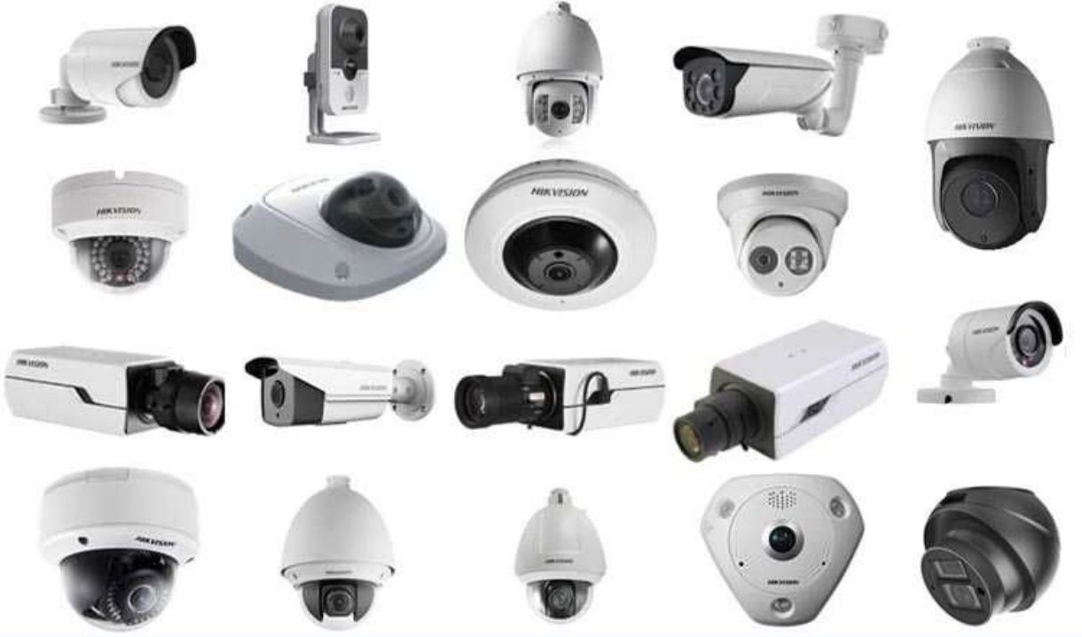Установка камера видео наблюдения, домофон Hikvision, Dahua