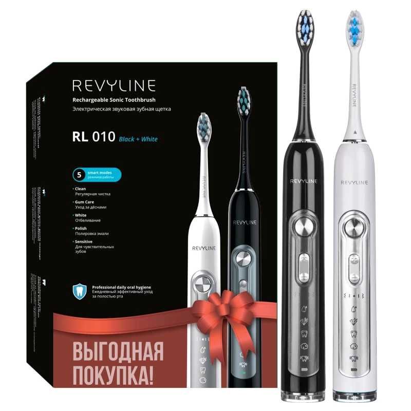 Звуковая зубная щётка Revyline RL 010