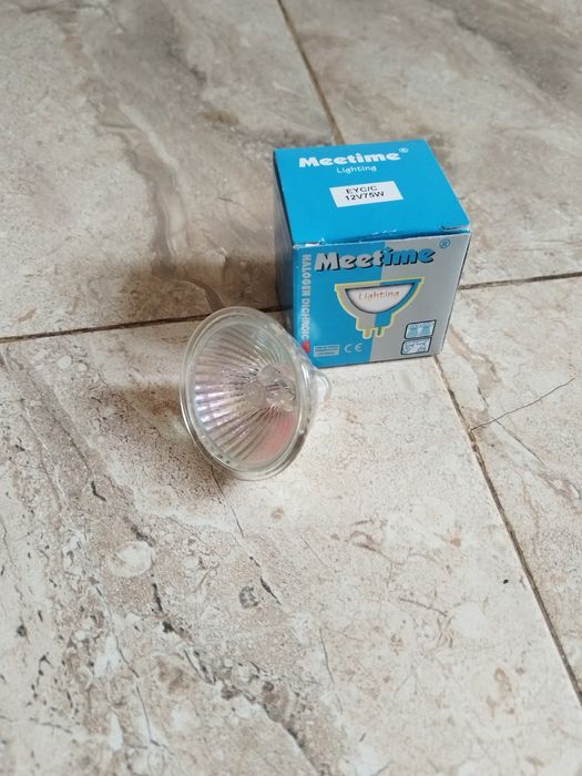 Специализирана Халогенна дихронична крушка МR16 MEETAIM (12V/75W)