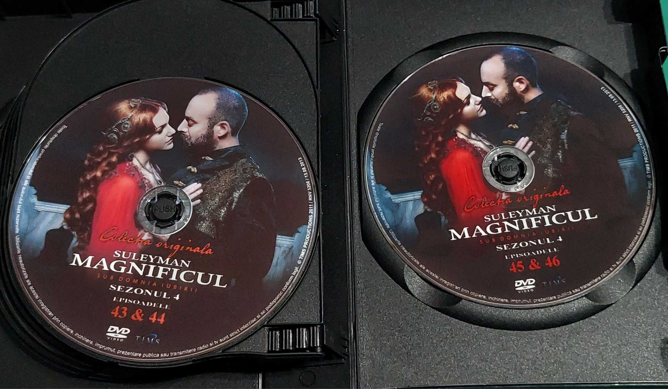 Suleyman Magnificul - Sezonul 4 - 23 DVD subtitrate limba romana