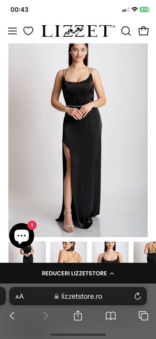 Rochie de seara cu eticheta