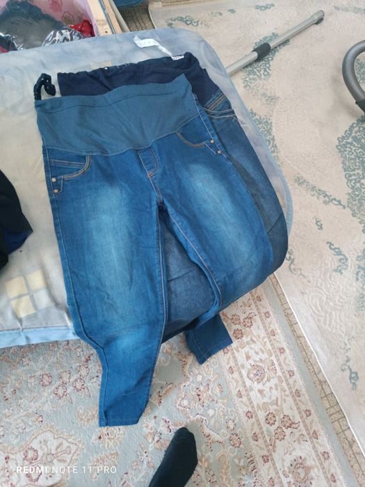 Джинсы для беременных одни размер С -ка, други М-ка