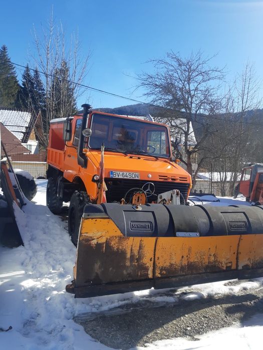 Unimog U1400  Echipat complet pentru deszapezire