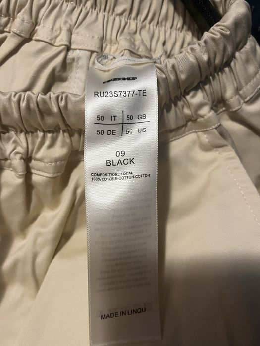 rick owens drop crotch pants