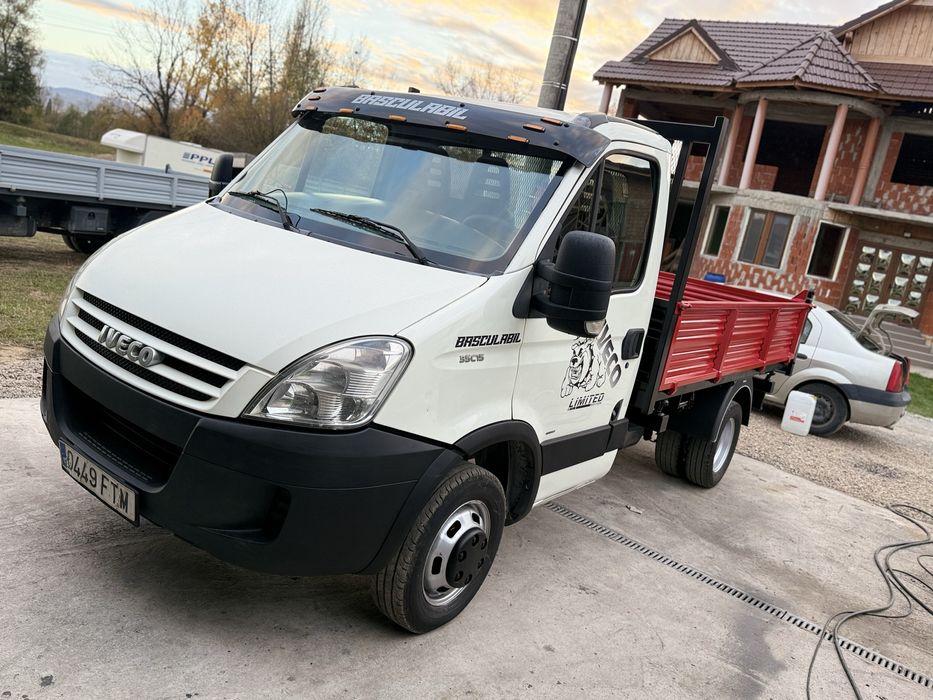 Vand iveco Daily 35c15-Spania-Motor 3000-150 cp-Bena 3.20-167000 km