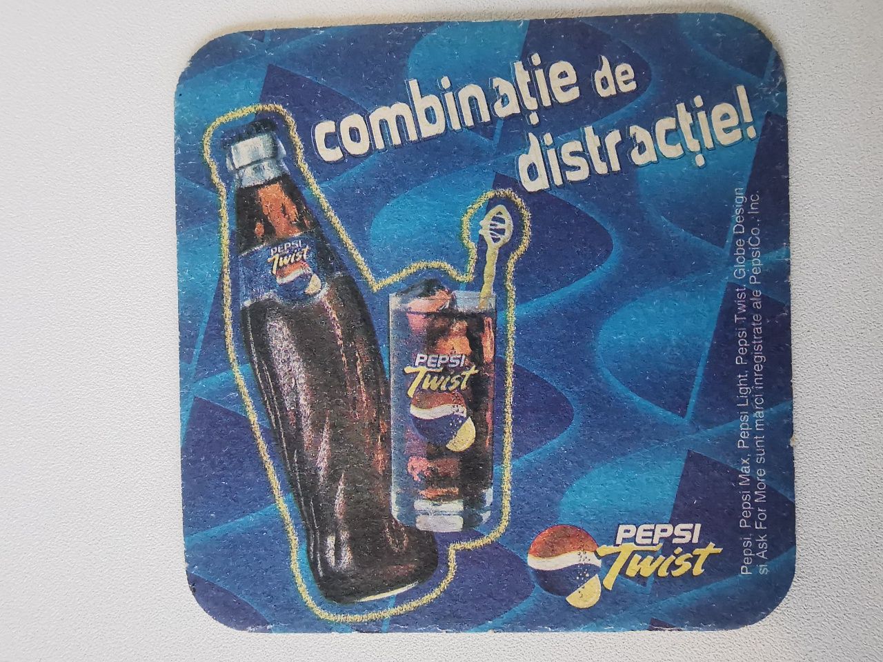 Suport Pahar Pepsi Suporti pahar Biscuiti Set coastere Pepsi