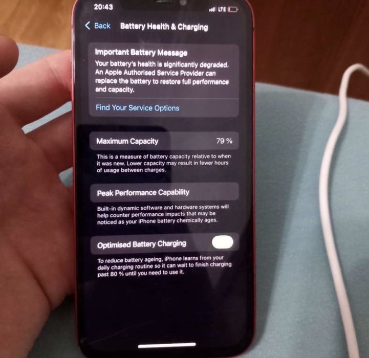 iPhone 12 Vand/Schimb