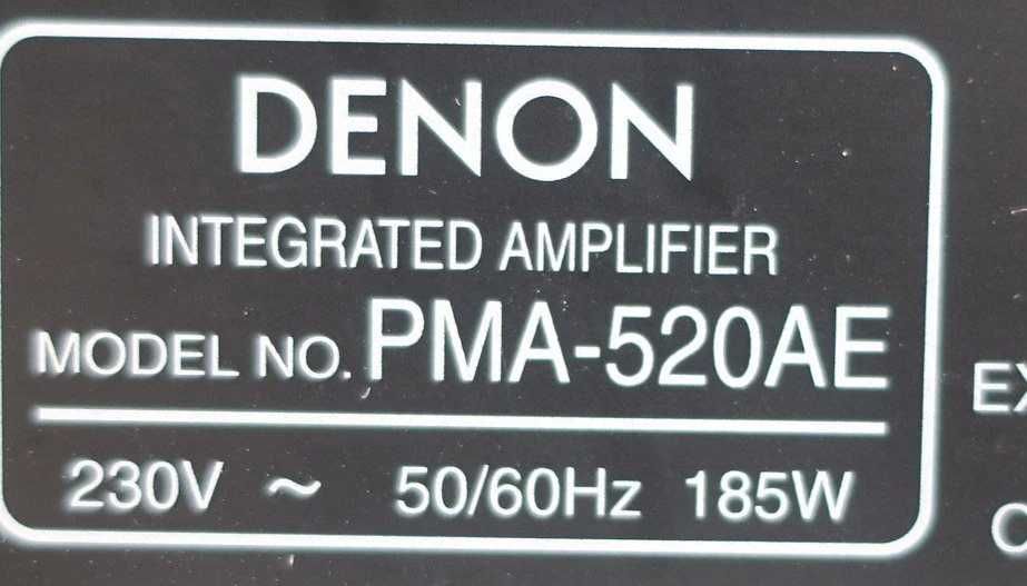 Amplificator Denon PMA-520AE, tip clasa A, cu telecomanda