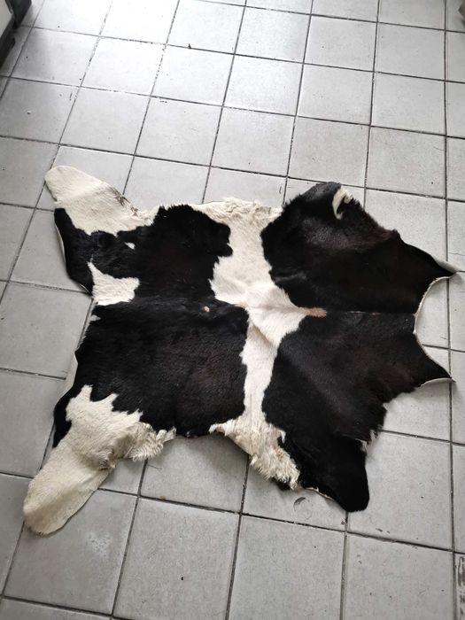 естествена кожа с размери: 60 см на 90 см