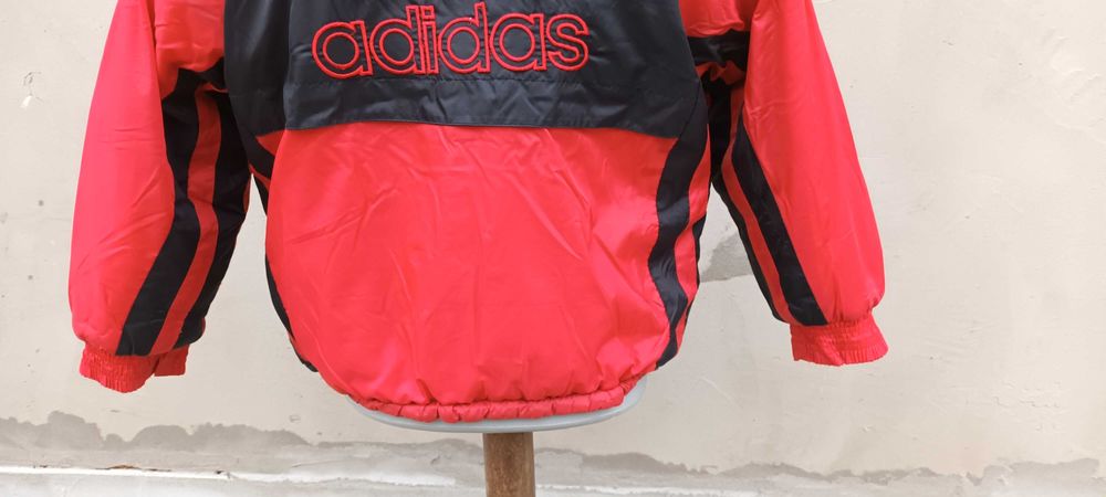Adidas Red & Black  | geaca outdoor mar. 128 - 134 cm | 8 - 9 ani