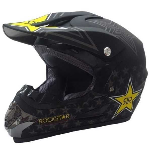 Каска за мотор Automat, Кросова, 0222, S и M размер, Черен