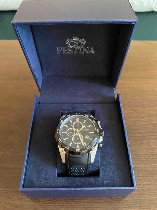 Ceas bărbătesc Festina F20330/5 cu cutie originală – stare excelentă