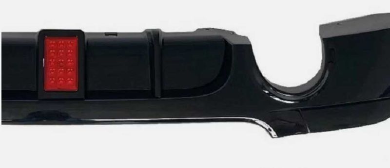 Дифузер с LED светлина за BMW 3 серия E90 E92 E93 гланцово черен