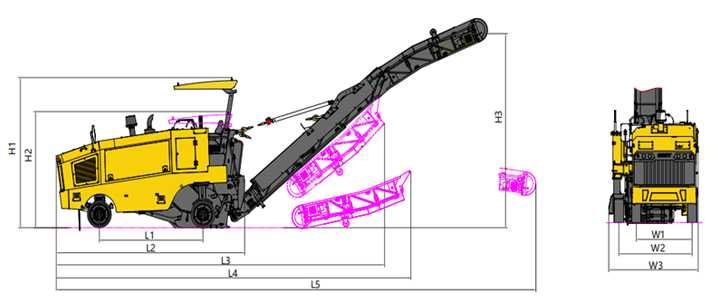 Дорожная фреза  SANY SCM1000C-8   1м  (XCMG) РАСРОЧКА