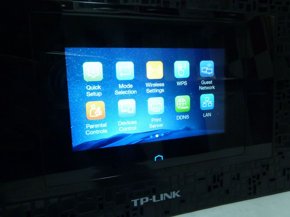 Router wireless TP-LINK Touch P5 AC 1900, Gigabit, Touch Screen