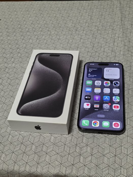 iPhone 15 Pro Max 256gb, Black Titanium