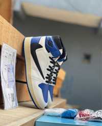 Adidasi Sneakers Air Jordan 1 Retro Travis Scott X Fragment Limited