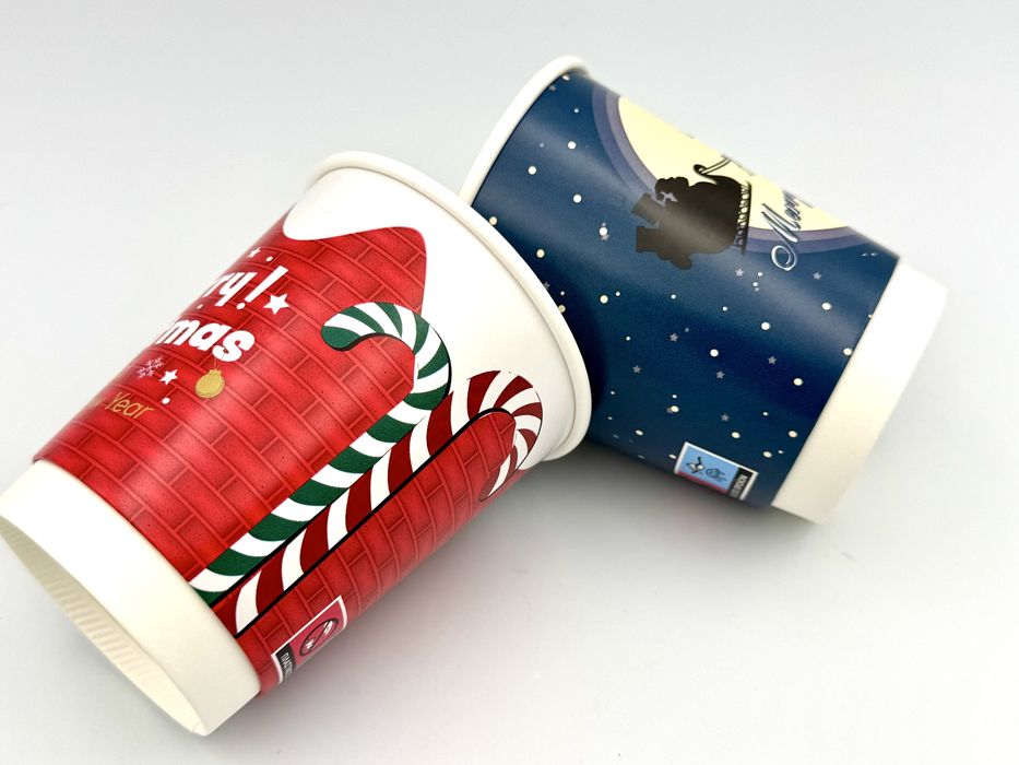 PAHARE 245ml 8oz CRACIUN 0,50bani bucata