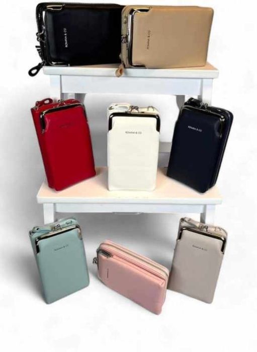 Дамска чанта тип Портфейл Калъф за телефон