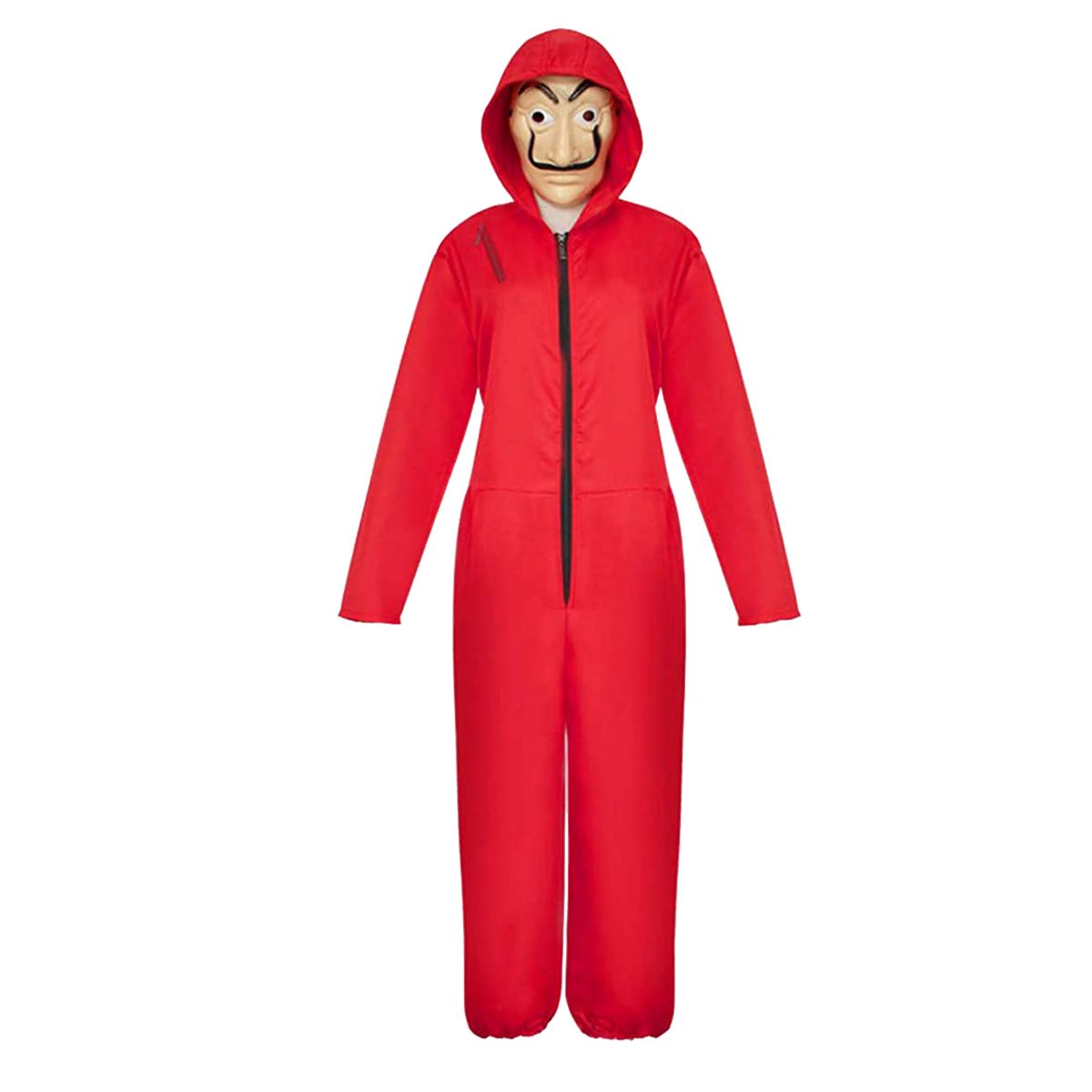 Costum adulti IdeallStore®, La Casa de Papel, marimea S, rosu