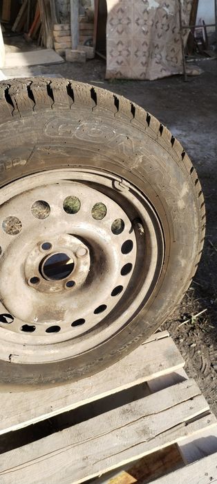 Шины зимние б/у с дисками