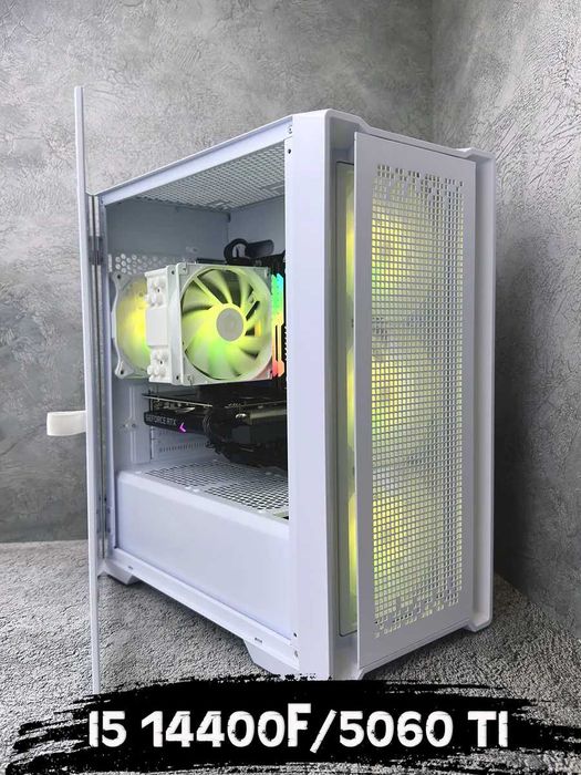 Компютер игровой/системный блок/14400f/5060ti/32ddr4/SSDM2/пк