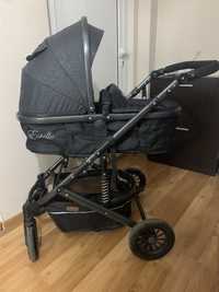 Бебешка количка със столче за колаChipolino Estelle
