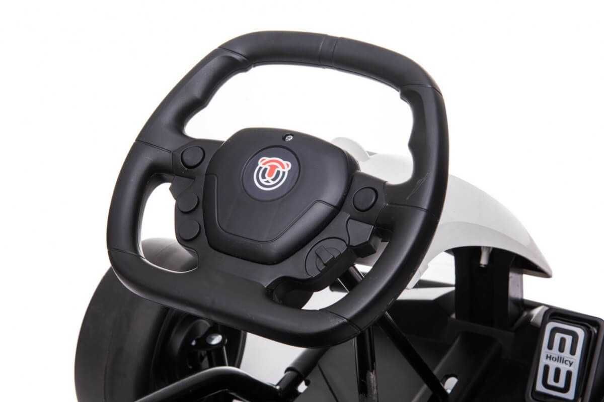 Kart electric pentru copii FX1 Drift Master Power 24V/500w (1968) Alb