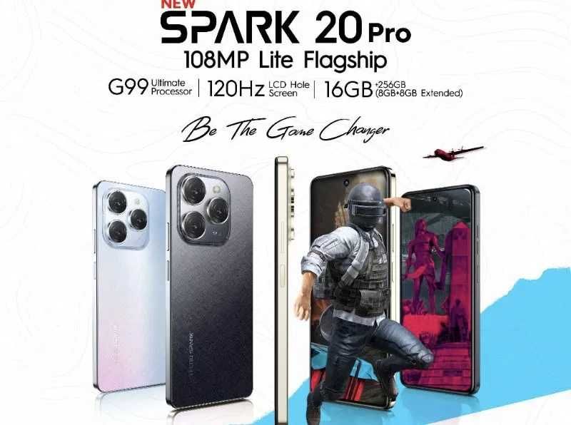 Tecno Spark 20 Pro 256Gb (Акция+Доставка+Скидка) New 2024!