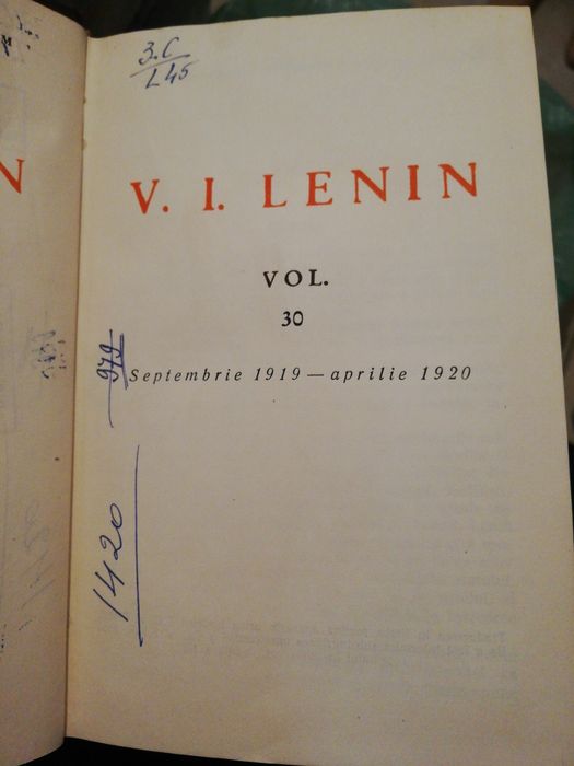 Carte Lenin vol 30