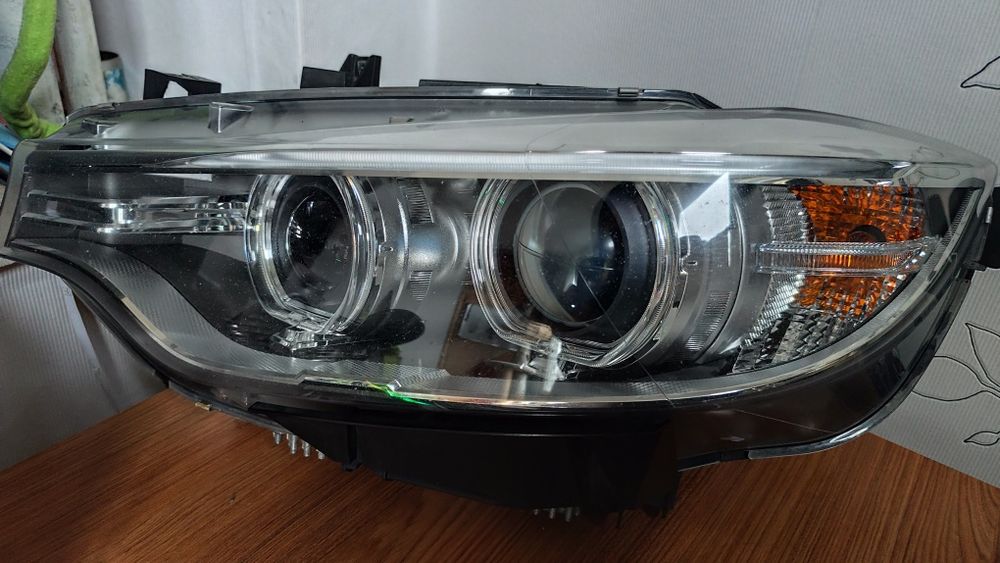 F32 F33 F36 BMW 4 серия adaptiv xenon ляв фар адаптивен ксенон завиващ