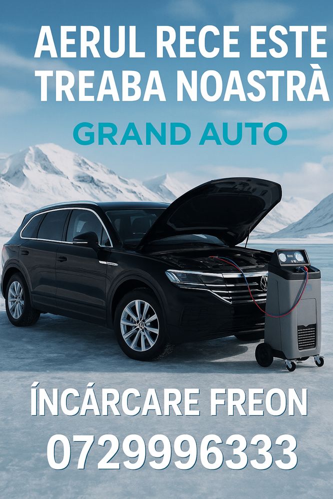 Incarcare Freon Auto R134a si R1234yf