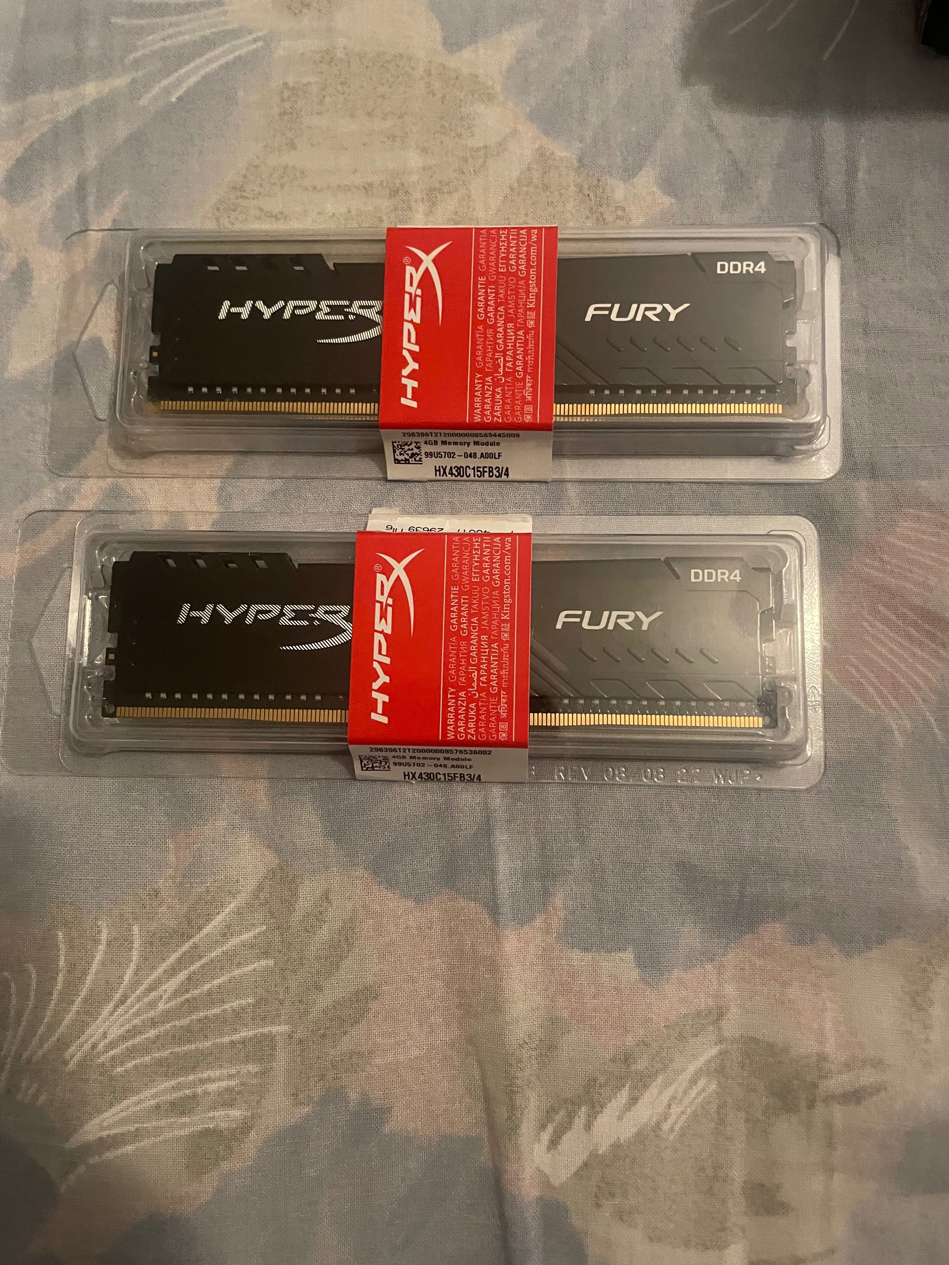 Plăcuțe Ram 16gb ddr4 4x4