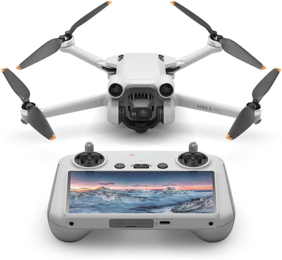 Дрон DJI Mini 3 Pro белый + DJI RC