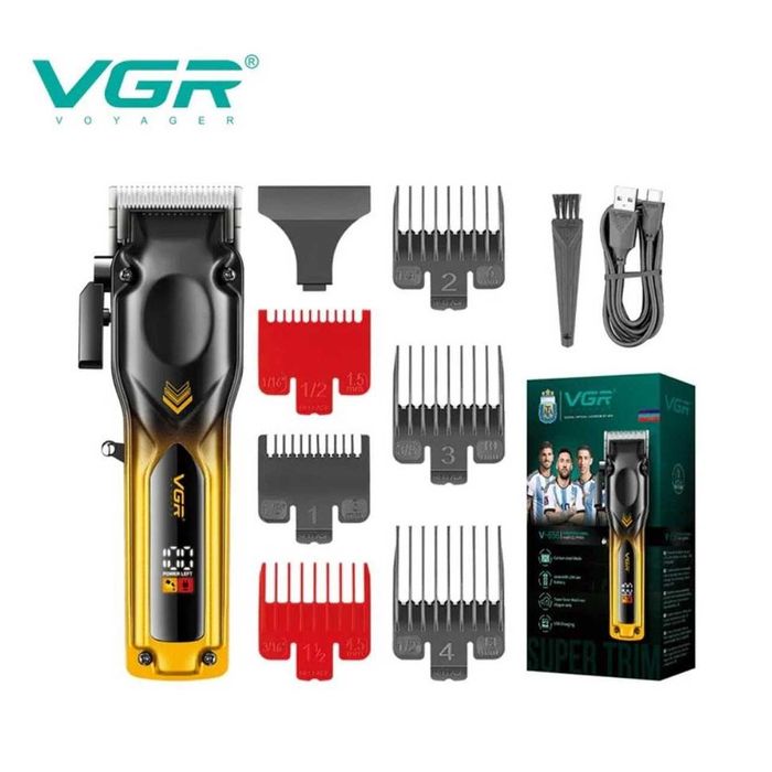 Машинка за Подстригване VGR V-656 – Професионална, С Метален Корпус