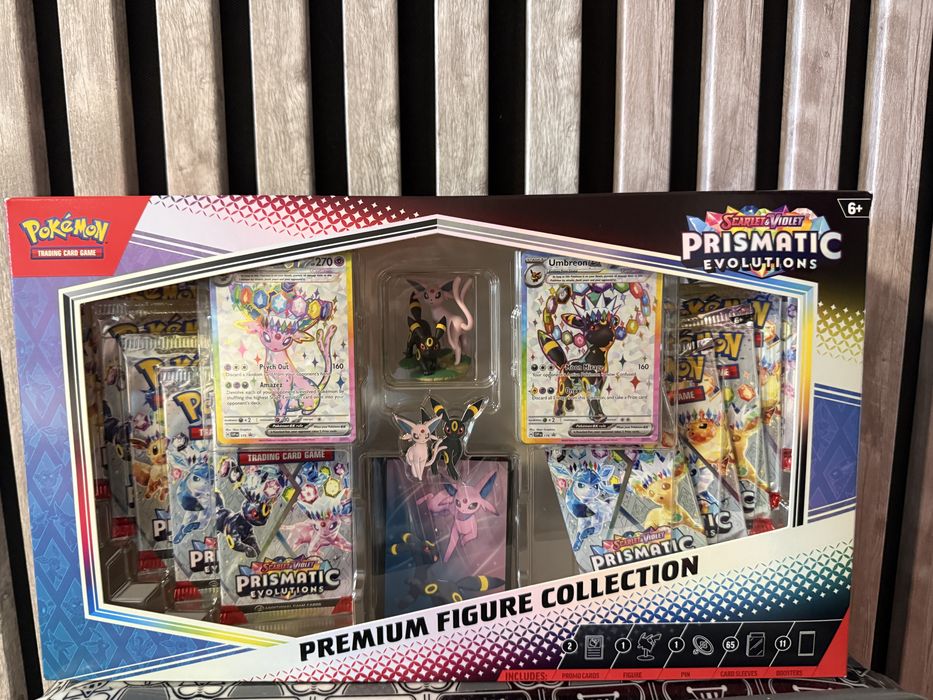 Pokemon tcg  Prismatic evolution premium fiugure collection