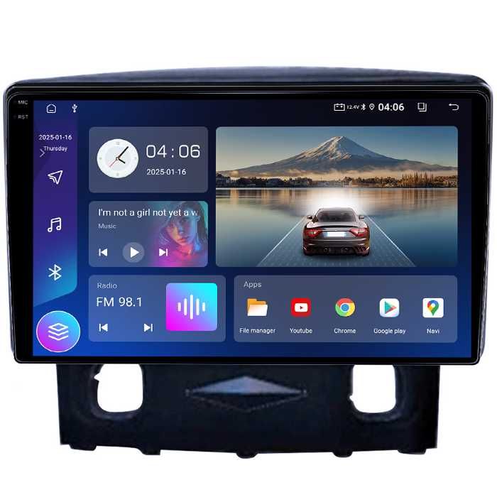 Navigatie Ford Kuga 2008-2010, Android 14, 9INCH, 4GB RAM/64GB ROM
