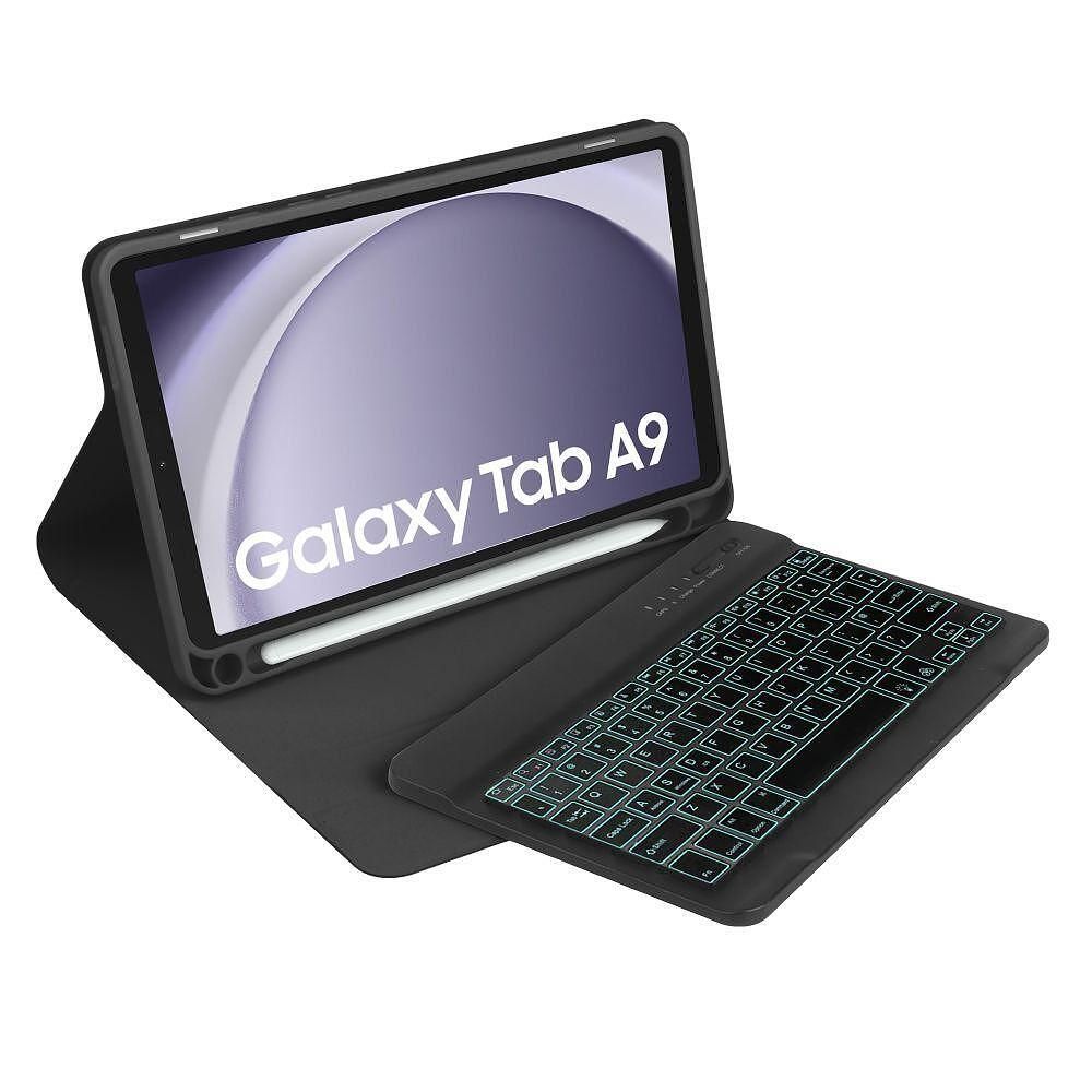 Калъф sc pen + клавиатура за galaxy tab a9 8.7 x110 / x115 black