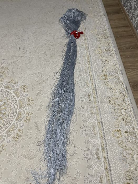 Шторы сатылады 2шт. Ұзындығы 2.70. Ені 3метр