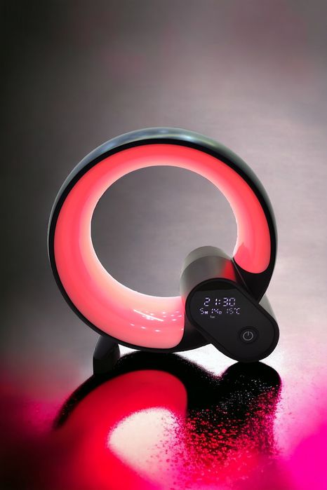 Lampa de birou SMART (alb / negru)